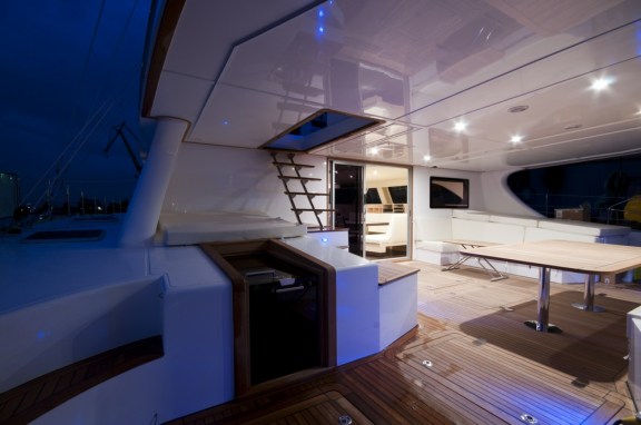 Catamaran MUSE - Cockpit