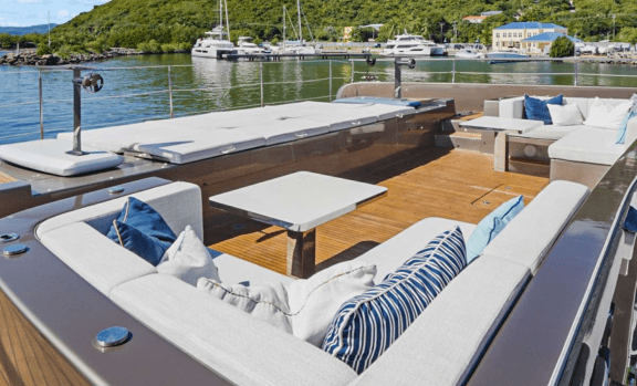Sundeck Relaxation Area With Sea Views