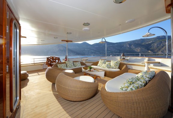 SHERAKHAN Bridge Deck Aft Connects to the Bar