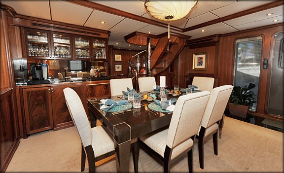 Superyacht VIVIERAE - Dining