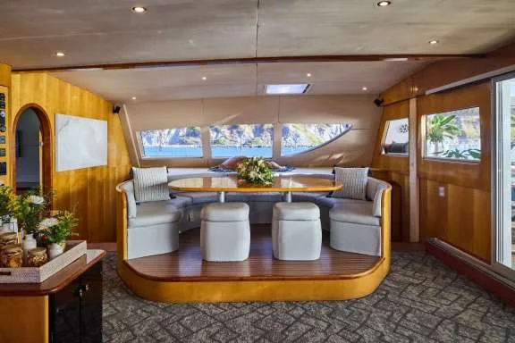 Saloon dining area