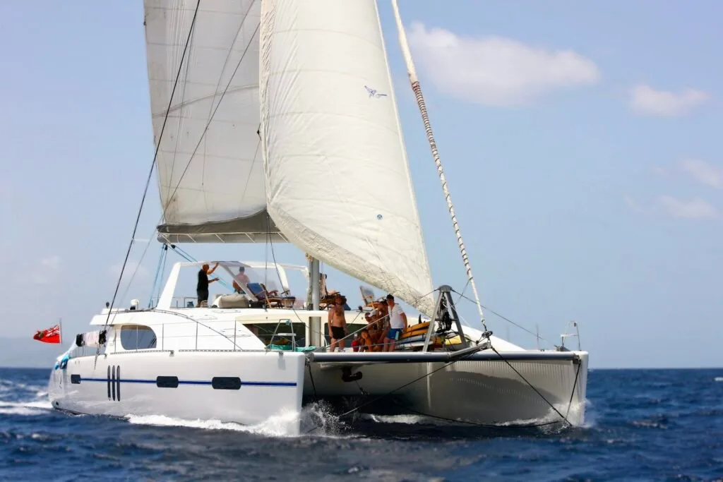 TRANQUILITY anchored in BVI