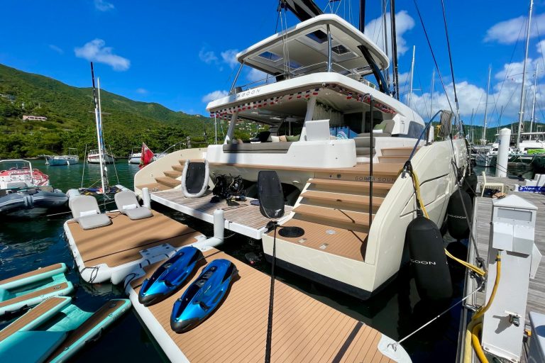 Top 10 Luxury Catamarans in the BVI ($60K+/week, 70ft+, 4 Crew)