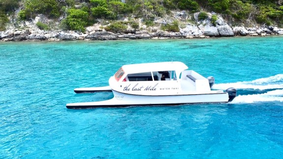 The Last Mile water taxi in the BVI