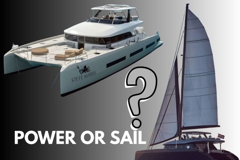 Sailing Catamaran vs Power Catamaran in the BVI – Real Yacht Comparisons