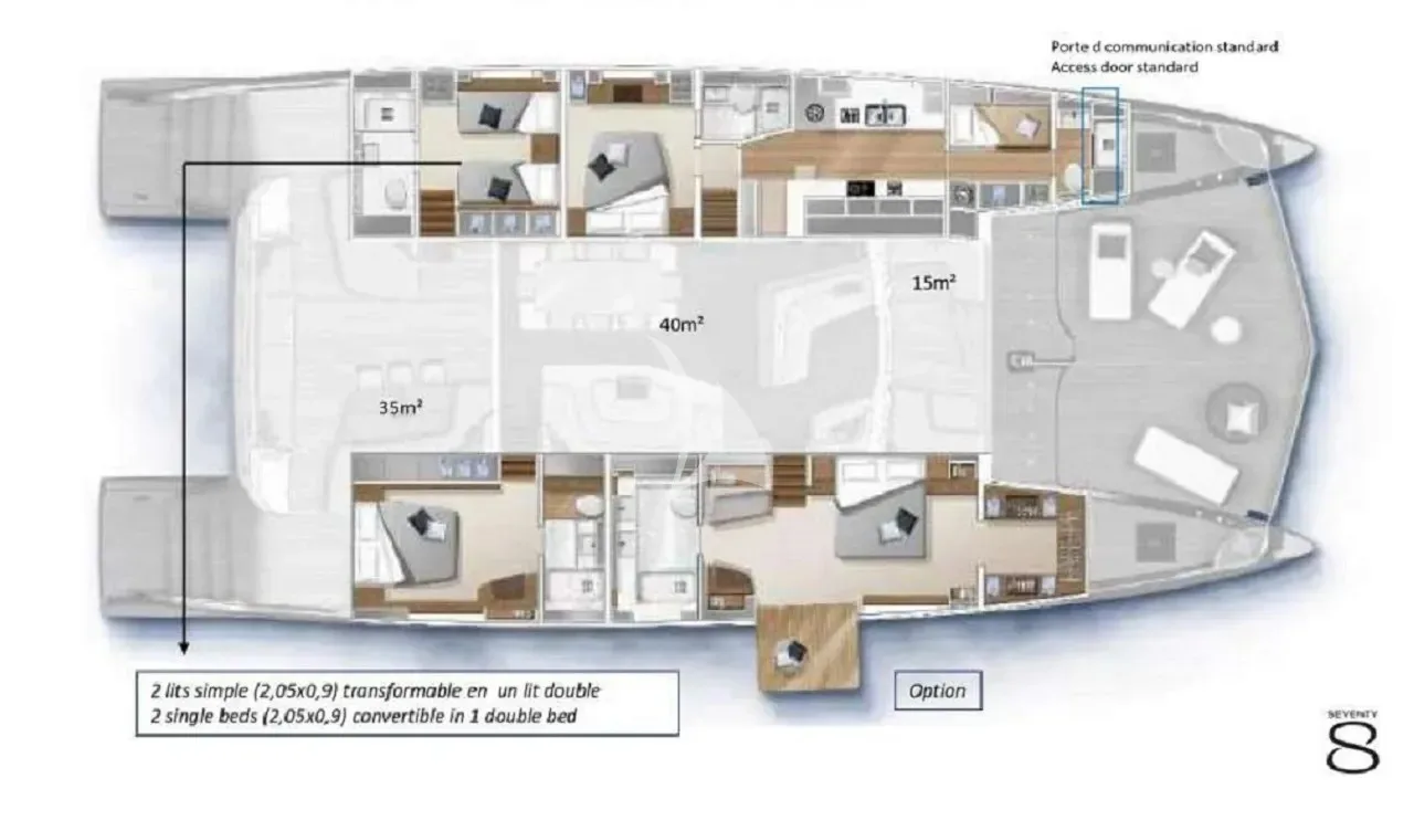 Layout of FRENCH WEST