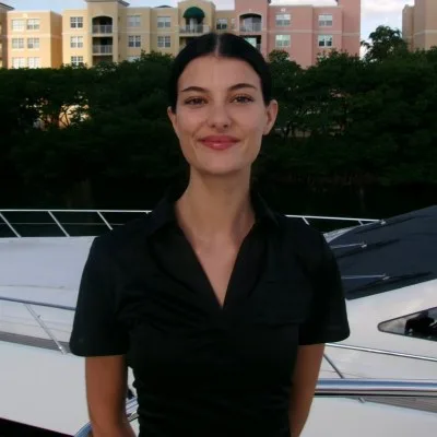 Stewardess Genevieve Smuts