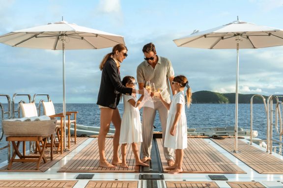 Swimming platform
