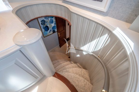 FORWARD STATEROOM STAIRS