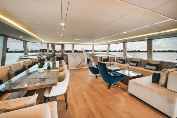 Interior lounge and dining