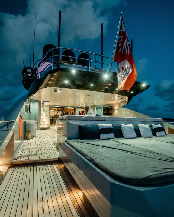 Aft Deck by Night