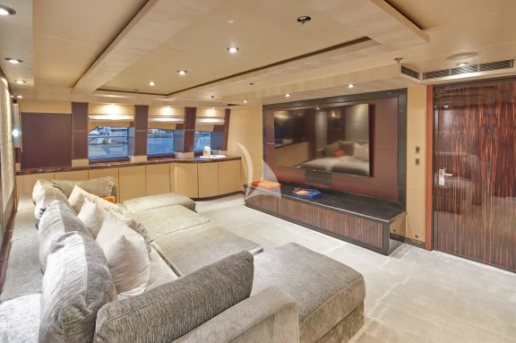 Media Room, Main Deck Forward of Main Salon