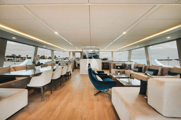 Interior lounge and dining