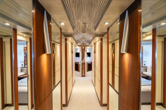 Lower Deck Cabins Hallway