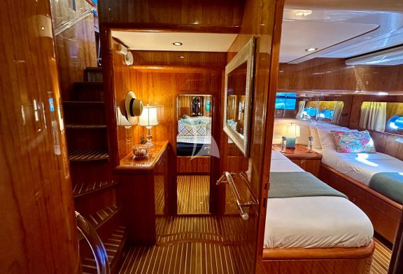 Hallway to guest rooms