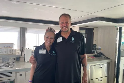 Klara Jakobsen's photo from the onboard visit