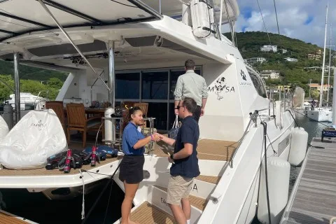 Klara Jakobsen's photo from the onboard visit