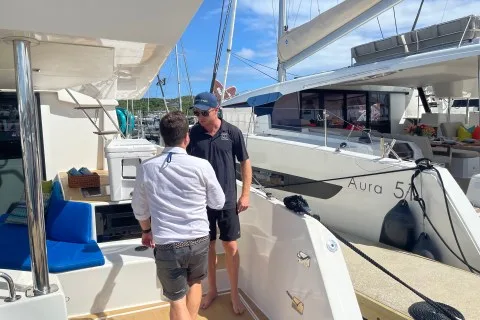 Klara Jakobsen's photo from the onboard visit