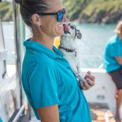 First Mate/Dive Instructor Britta Stiles