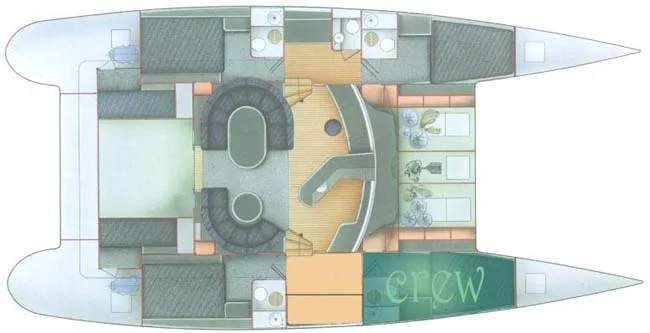 Layout of MISS ELIZABETH