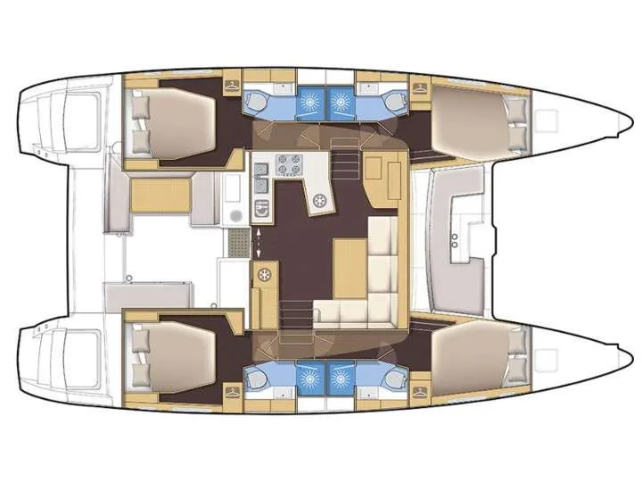 Layout of LUNA