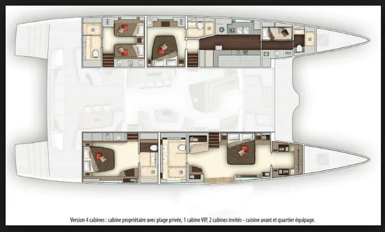 Layout of TWIN FLAME 77