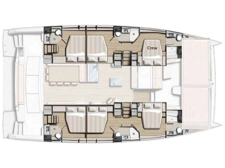 Layout of Southern Queen