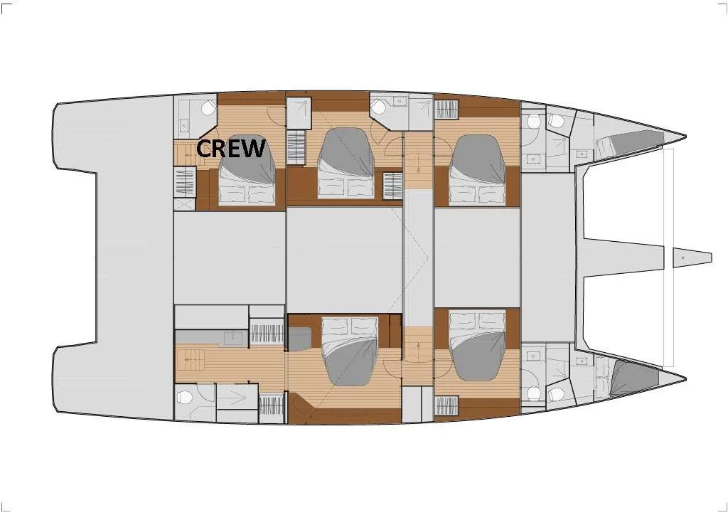 Layout of PORT TO VINO Samana 59