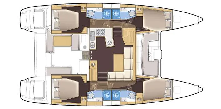 Layout of Claro Que Sea