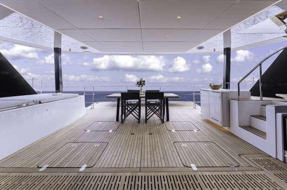 Aft deck