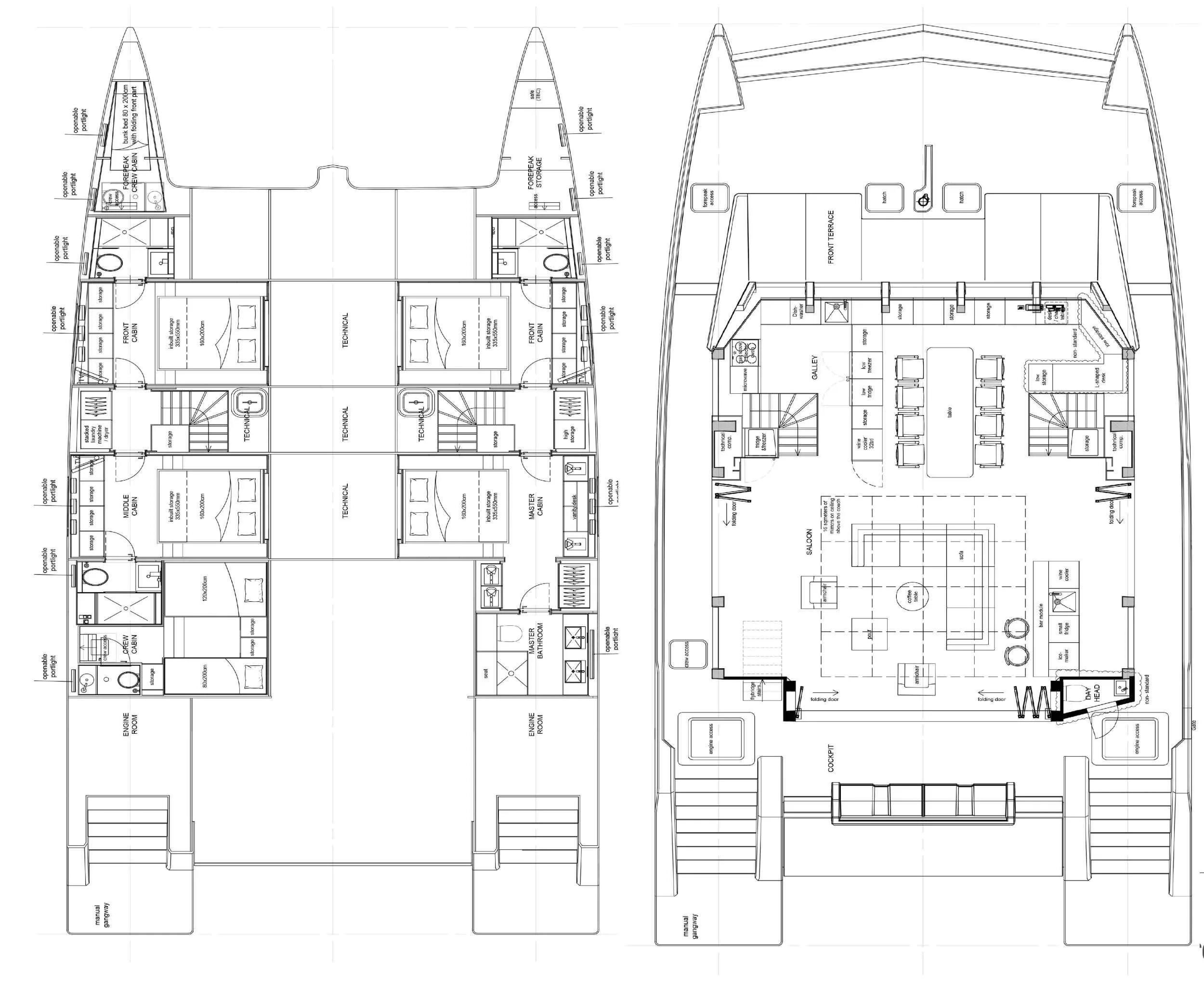 Layout of MARIA THERESE