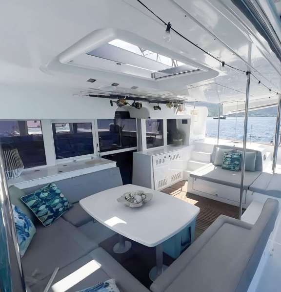 The cockpit, for alfresco dining