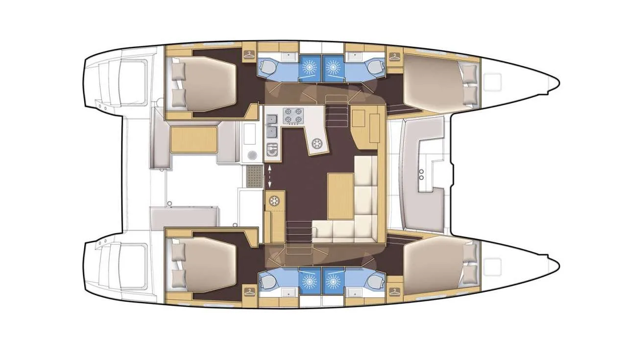 Layout of NEON MOON