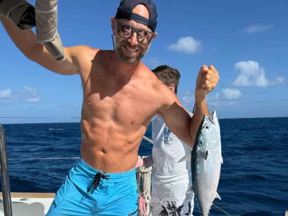 The captain and the catch