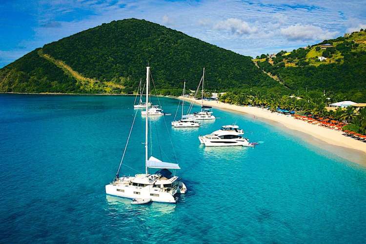 Anchored on White Bay, Jost Van Dyke