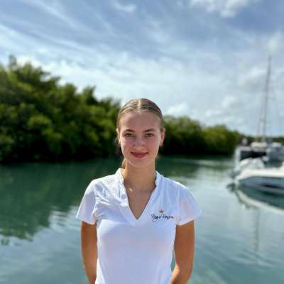 Stewardess Shana van Zyl