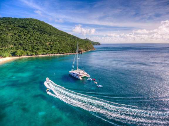 Group of Zingara guests stranded on Sandy spit :)