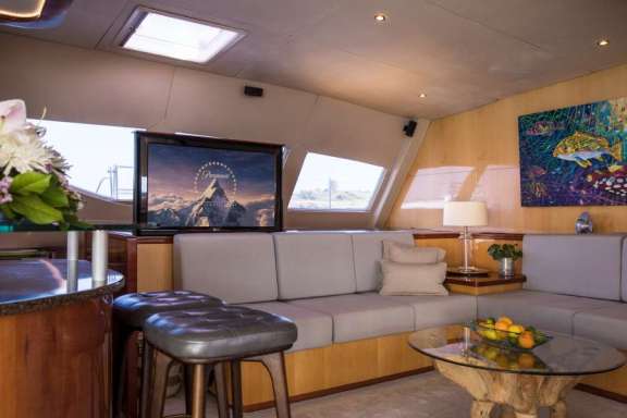 Saloon and interior bar area