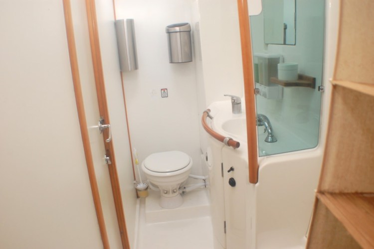 Large bathrooms.