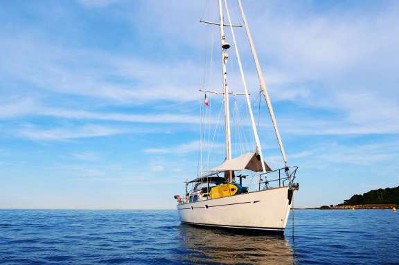 Take a rest under the shade canopy