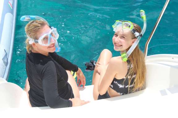 Great quality snorkel gear for our guests.