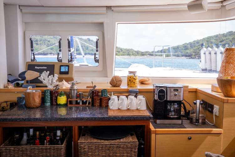 Gorgeous views and tasty beverages!
