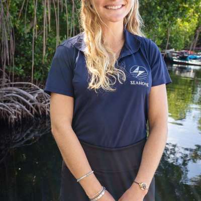 Stewardess/Deckhand Tayla Britts