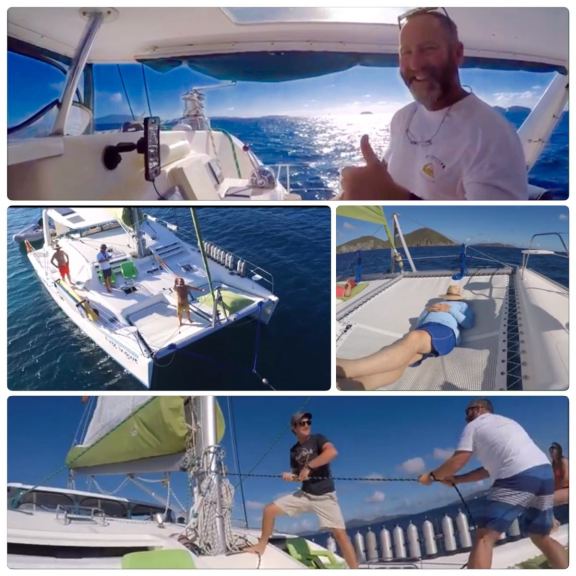 A day on Board: do as much or as little as you want