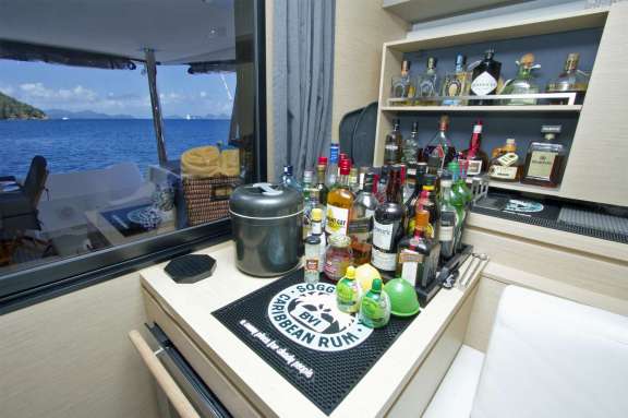Enjoy the Fully Stocked Bar!