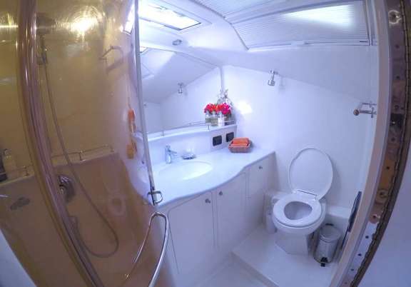 Master head and shower