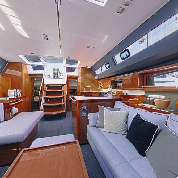 Saloon looking aft