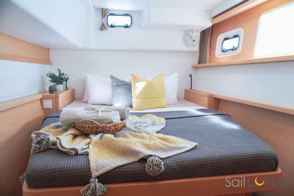 Settle into your plush queen-size bed for a restorative night’s sleep at sea.