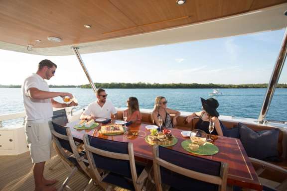 Aft Deck Lounge & Dinning