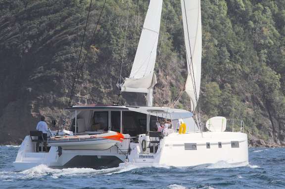 Sailing to Bequia, Grenadines